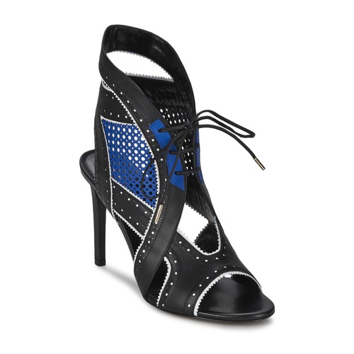 鞋子 女士 凉鞋 Roberto Cavalli 罗伯特·卡沃利 XPS254-PZ448 黑色 / 蓝色