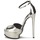 鞋子 女士 凉鞋 Roberto Cavalli 罗伯特·卡沃利 XPS260-PZ048 灰色 / 银色