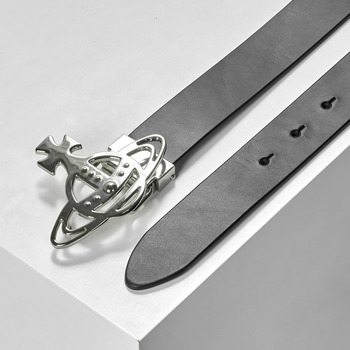 Vivienne Westwood LINE ORB BUCKLE BELT/SILVER