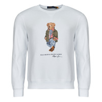 衣服 男士 卫衣 Polo Ralph Lauren SWEATSHIRT COL ROND POLO BEAR 白色 / 白色 / Explorer