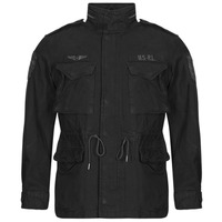 衣服 男士 棉衣 Polo Ralph Lauren VESTE MILITAIRE M65 EN CHEVRONS 黑色 / 黑色