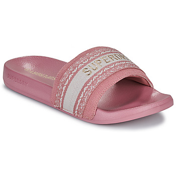 鞋子 女士 拖鞋 Superdry 极度干燥 SANDALE PISCINE INTEREST 玫瑰色