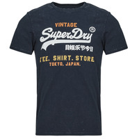 衣服 男士 短袖体恤 Superdry 极度干燥 BI CALI RELAXED 海蓝色
