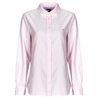 衣服 女士 衬衣/长袖衬衫 Tommy Jeans TJW REG OXFORD SHIRT 玫瑰色