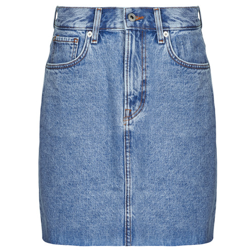 衣服 女士 半身裙 Pepe jeans MINI SKIRT HW 蓝色