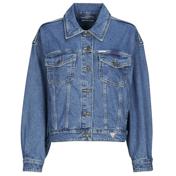 衣服 女士 牛仔外套 Guess OVERSIZE TRUCKER JACKET 牛仔