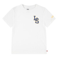 衣服 男孩 短袖体恤 Levi's 李维斯 LS MONOGRAM TEE 白色
