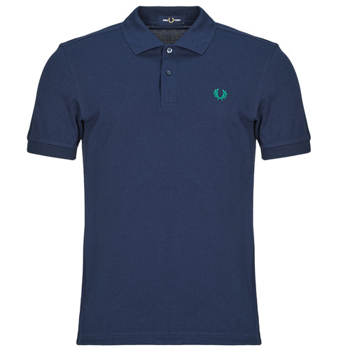 衣服 男士 短袖保罗衫 Fred Perry THE FRED PERRY SHIRT 蓝色