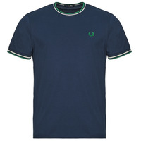 衣服 男士 短袖体恤 Fred Perry TWIN TIPPED T-SHIRT 海蓝色
