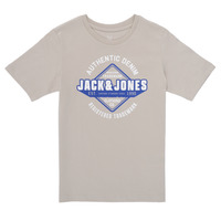 衣服 男孩 短袖体恤 Jack & Jones 杰克琼斯 JJELOGO TEE SS ONECK 2COL 24/25 米色