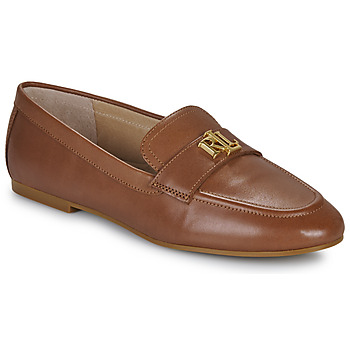 鞋子 女士 皮便鞋 Lauren Ralph Lauren AVERI III-FLATS-LOAFER 棕色