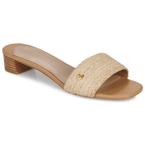 鞋子 女士 休闲凉拖/沙滩鞋 Lauren Ralph Lauren FAY FLAT SANDAL 米色