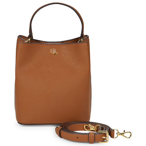 包 女士 手包 Lauren Ralph Lauren REESE SMALL BUCKET 棕色