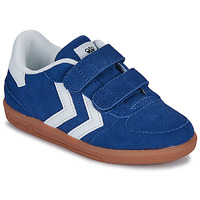 鞋子 儿童 球鞋基本款 Hummel VICTORY SUEDE II INFANT 蓝色