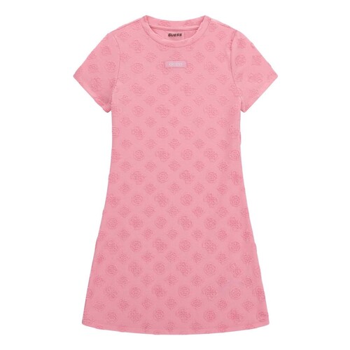 衣服 女孩 短裙 Guess SS DRESS 玫瑰色