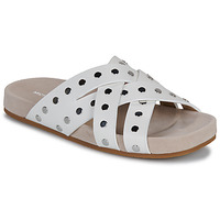 鞋子 女士 休闲凉拖/沙滩鞋 Michael by Michael Kors IRENE FLAT SANDAL 白色