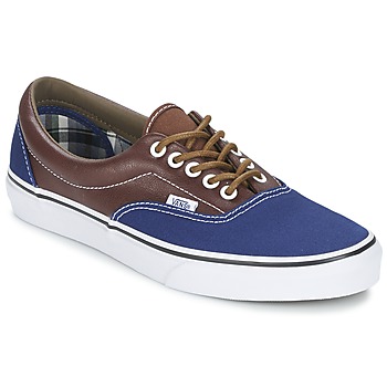 鞋子 男士 球鞋基本款 Vans 范斯 ERA 海蓝色 / 棕色