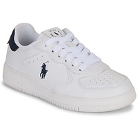 鞋子 儿童 球鞋基本款 Polo Ralph Lauren MASTER COURT 白色 / 海蓝色