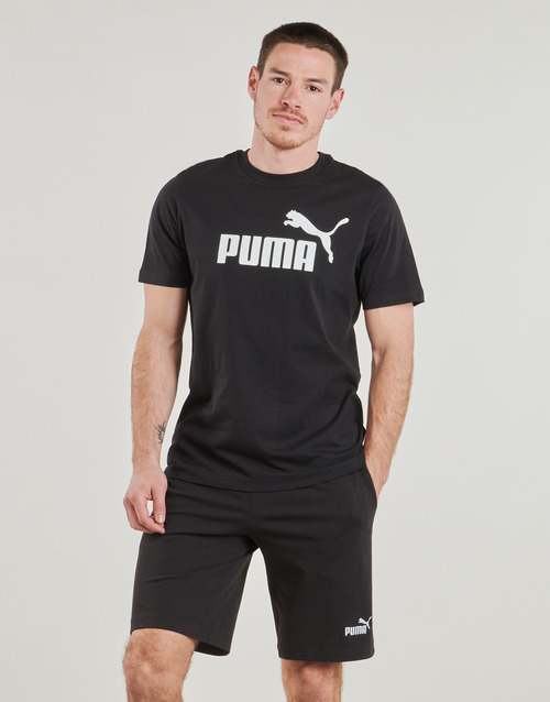 Puma 彪马 ESS NO1 LOGO TEE 黑色