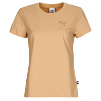 衣服 女士 短袖体恤 Puma 彪马 TEE W MIF BADGE BRODE 米色