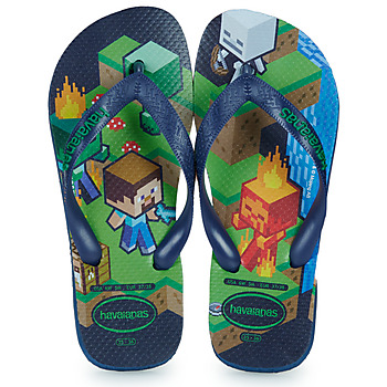 鞋子 男孩 人字拖 Havaianas 哈瓦那 KIDS MINECRAFT 多彩