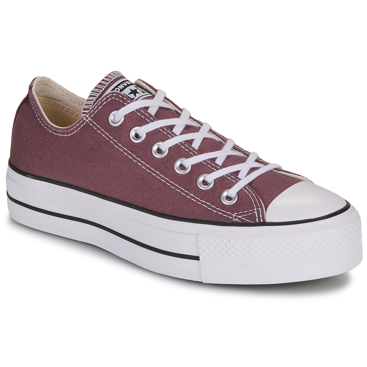 鞋子 女士 球鞋基本款 Converse 匡威 CHUCK TAYLOR ALL STAR LIFT PLATFORM 紫罗兰
