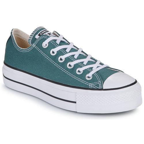 鞋子 女士 球鞋基本款 Converse 匡威 CHUCK TAYLOR ALL STAR LIFT PLATFORM 绿色