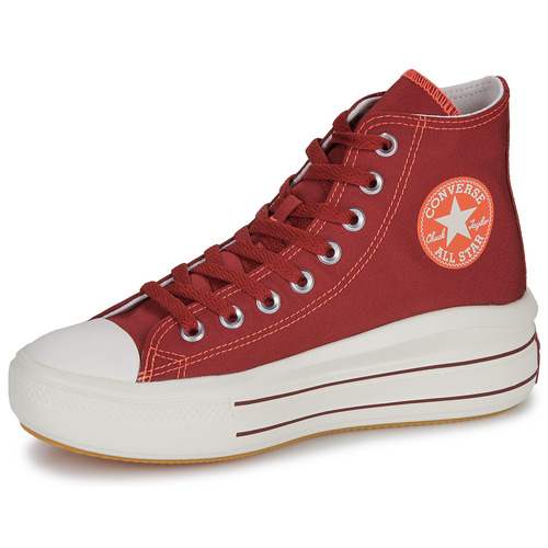 Converse 匡威 CHUCK TAYLOR ALL STAR MOVE PLATFORM RETRO SPORT 红色