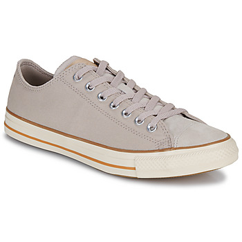 鞋子 男士 球鞋基本款 Converse 匡威 CHUCK TAYLOR ALL STAR CANVAS & LEATHER 米色