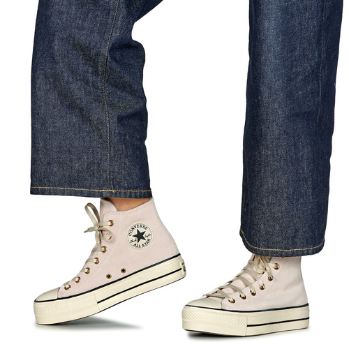 Converse 匡威 CTAS LIFT PLATFORM SUEDE 玫瑰色