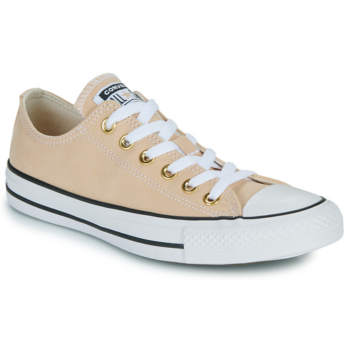 鞋子 球鞋基本款 Converse 匡威 CHUCK TAYLOR ALL STAR PEACHED CANVAS 米色
