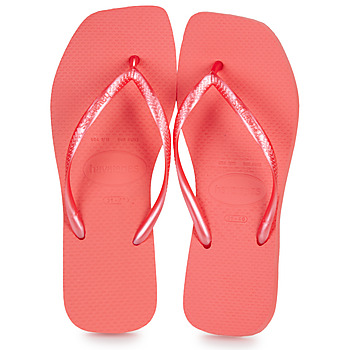 鞋子 女士 人字拖 Havaianas 哈瓦那 SLIM SQUARE 珊瑚色