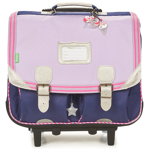 包 女孩 滑轮书包 Tann's LISA CARTABLE TROLLEY 41 CM 多彩
