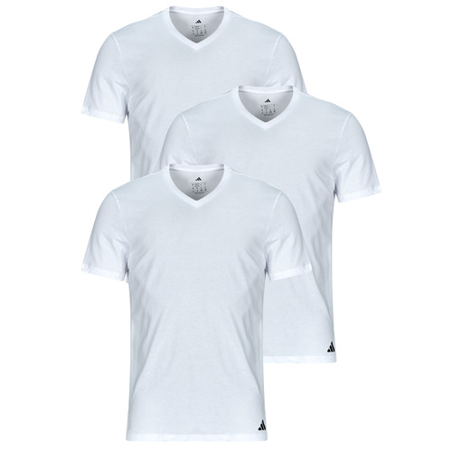 衣服 男士 短袖体恤 Adidas Sportswear ACTIVE CORE COTTON Pack de 3 白色