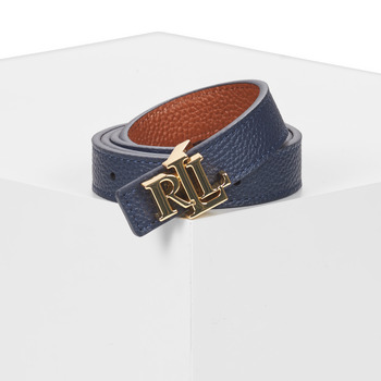 纺织配件 女士 腰带 Lauren Ralph Lauren REV LRL 20-BELT-SKINNY 海蓝色 / Reversible / 棕色