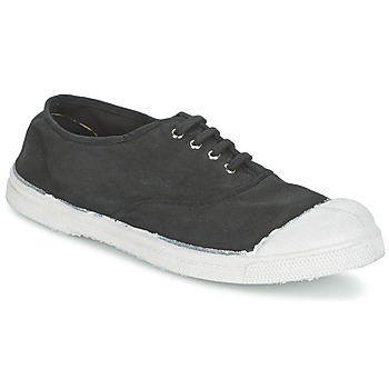 鞋子 女士 球鞋基本款 Bensimon TENNIS LACET 煤黑色