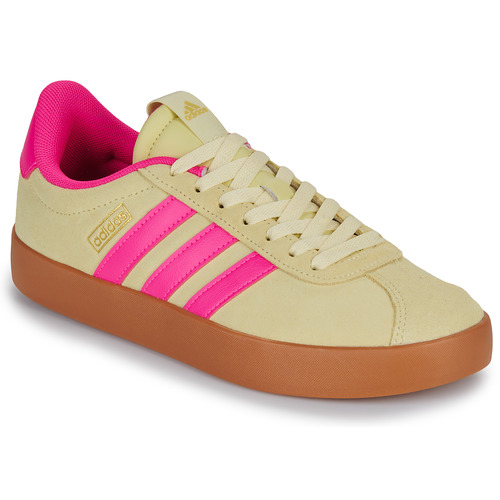 鞋子 女士 球鞋基本款 Adidas Sportswear VL COURT 3.0 黄色 / 玫瑰色