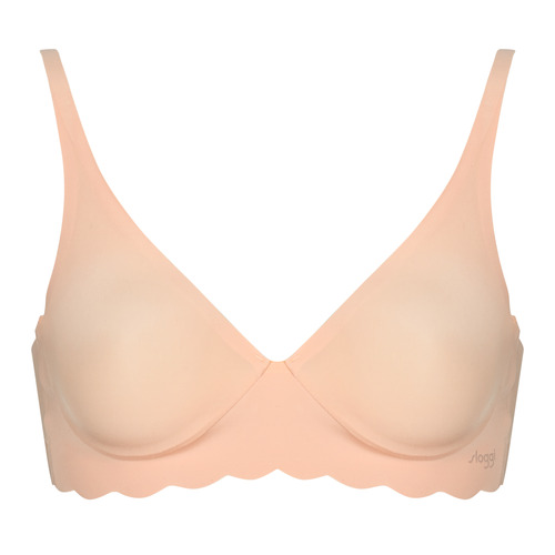 内衣 女士 三角杯文胸 / 无钢圈式文胸 Sloggi  ZERO Microfibre 2.0 Soft bra 米色