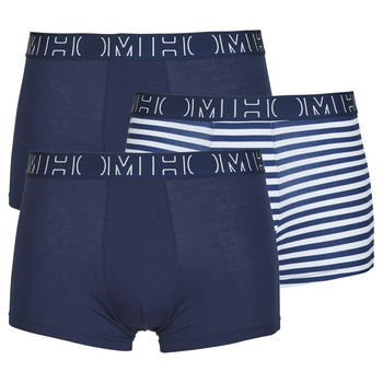 内衣 男士 拳击 Hom CHRISTOFER boxer Pack de 3 海蓝色