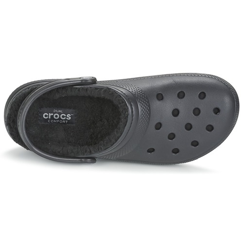 crocs 卡骆驰 CLASSIC LINED CLOG 黑色