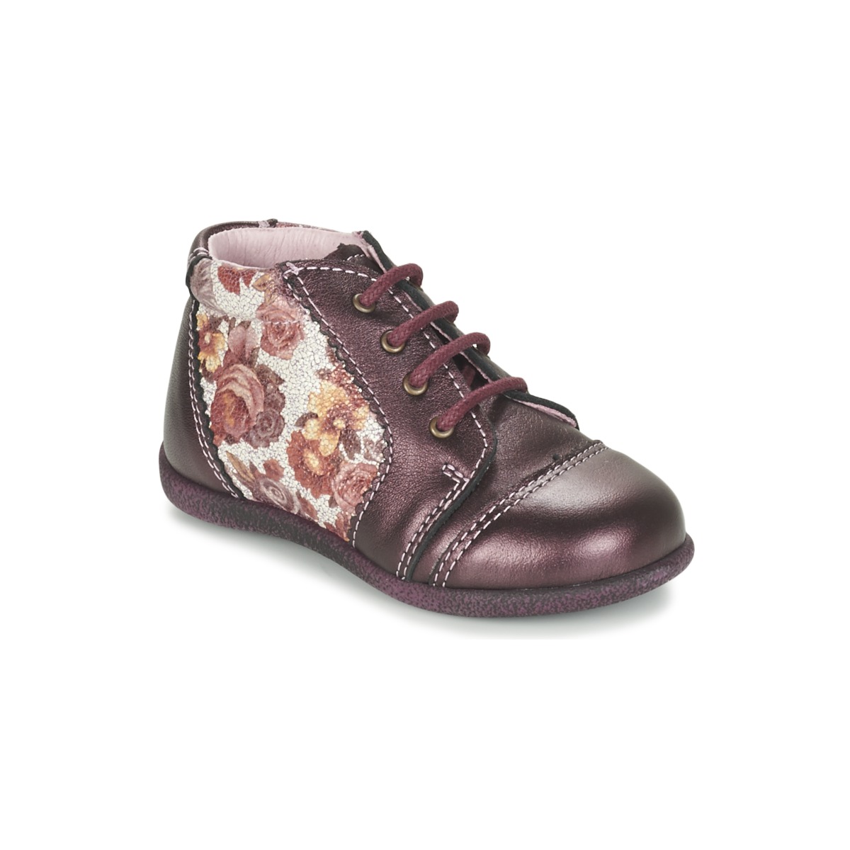鞋子 女孩 短筒靴 Citrouille et Compagnie FRICOL 紫罗兰
