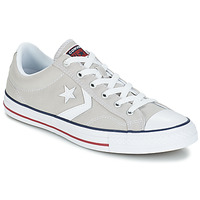 鞋子 球鞋基本款 Converse 匡威 STAR PLAYER CORE CANVAS OX 灰色 / 米色 / 白色