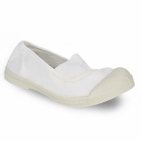 鞋子 儿童 球鞋基本款 Bensimon TENNIS ELASTIQUE 白色