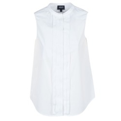 衣服 女士 衬衣/长袖衬衫 Armani jeans GIKALO 白色