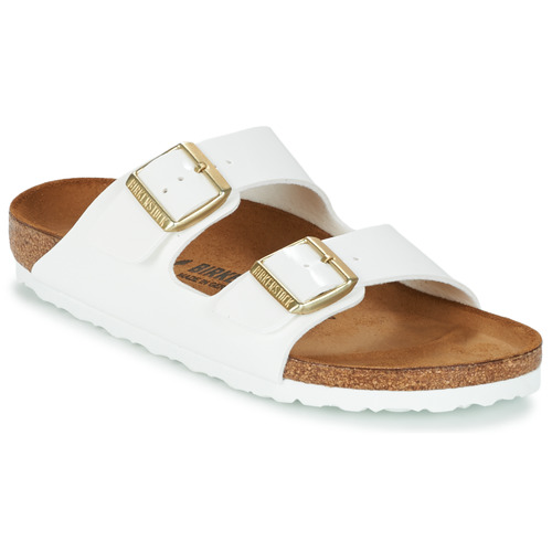 鞋子 女士 休闲凉拖/沙滩鞋 Birkenstock 勃肯 Arizona Patent / 白色