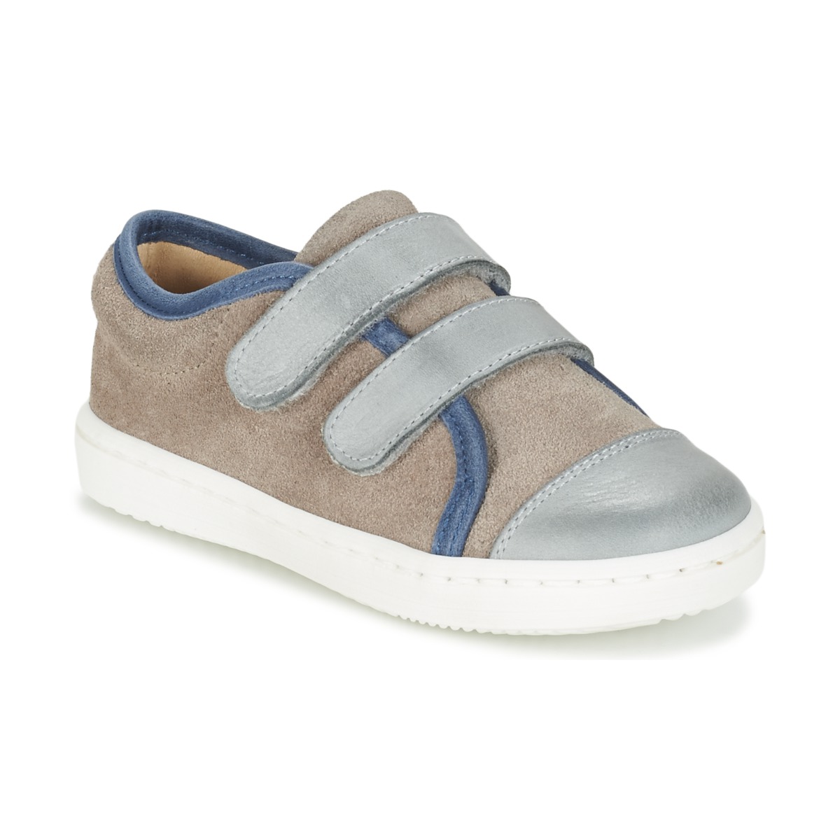 鞋子 男孩 球鞋基本款 Citrouille et Compagnie GOUTOU 灰色 / 灰褐色 / 蓝色