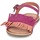 鞋子 女孩 凉鞋 Kickers DIXFROUFROU KID 紫红色 / 珊瑚色