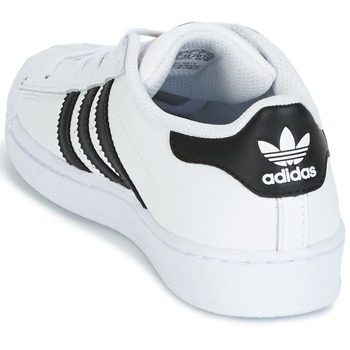 Adidas Originals 阿迪达斯三叶草 SUPERSTAR 白色 / 黑色