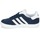 鞋子 儿童 球鞋基本款 Adidas Originals 阿迪达斯三叶草 Gazelle C 海蓝色