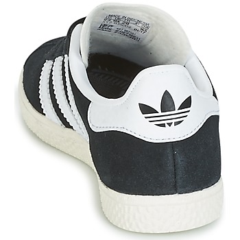 Adidas Originals 阿迪达斯三叶草 GAZELLE C 黑色